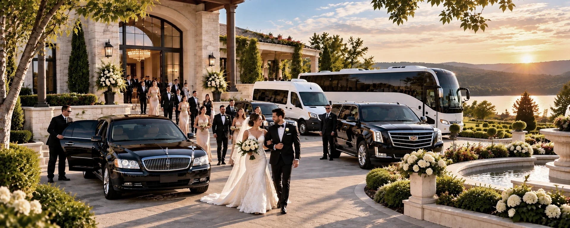Private group charter transportation